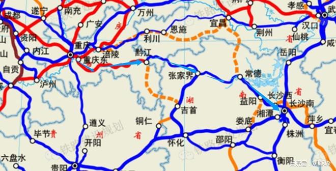 约6年竟没开行一列黔江至长沙的动车ky开元棋牌难以置信黔张常铁路建成(图2)